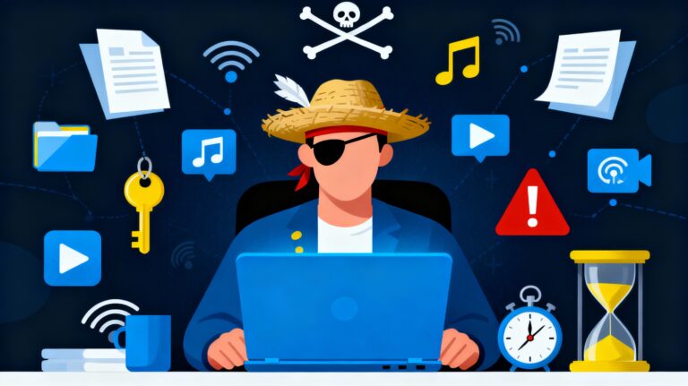 Piratería casi obligada